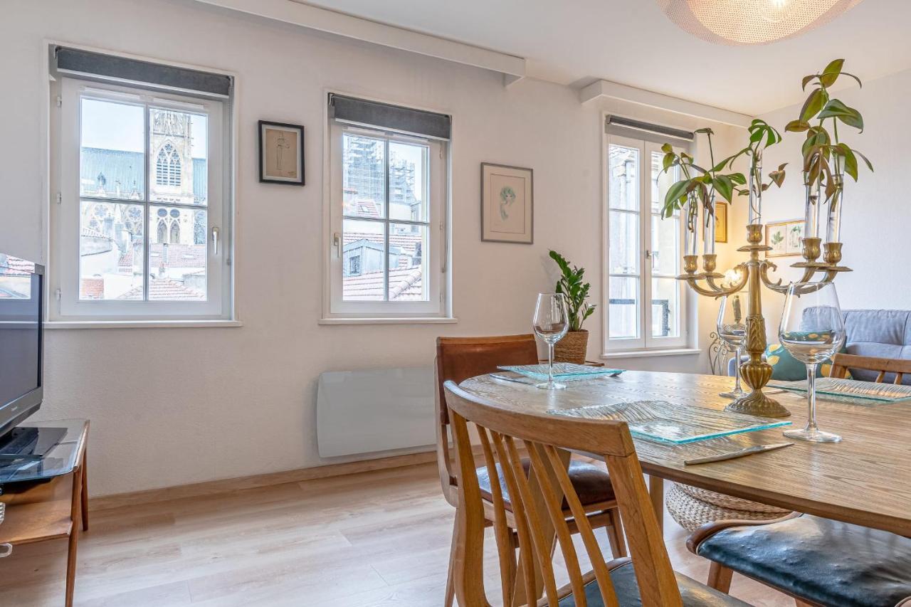 Apartament Au Fil Du Temps Metz Zewnętrze zdjęcie